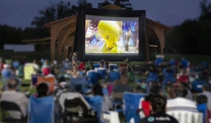 Rent a giant Movie Screen.