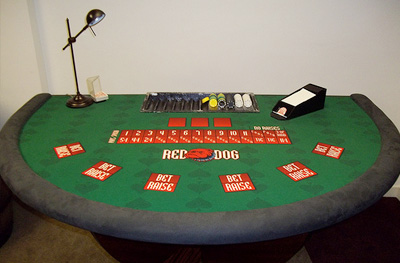 red dog casino game brochure
