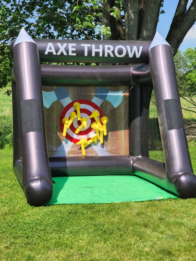 Giant Axe Throw Game in DE, MD, NJ, NY & PA