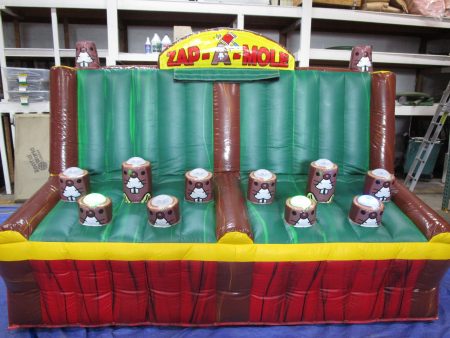 Zap-A-Mole Inflatable Game Rental.