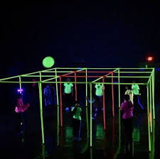 9 Square in the Air Glow Activity.
