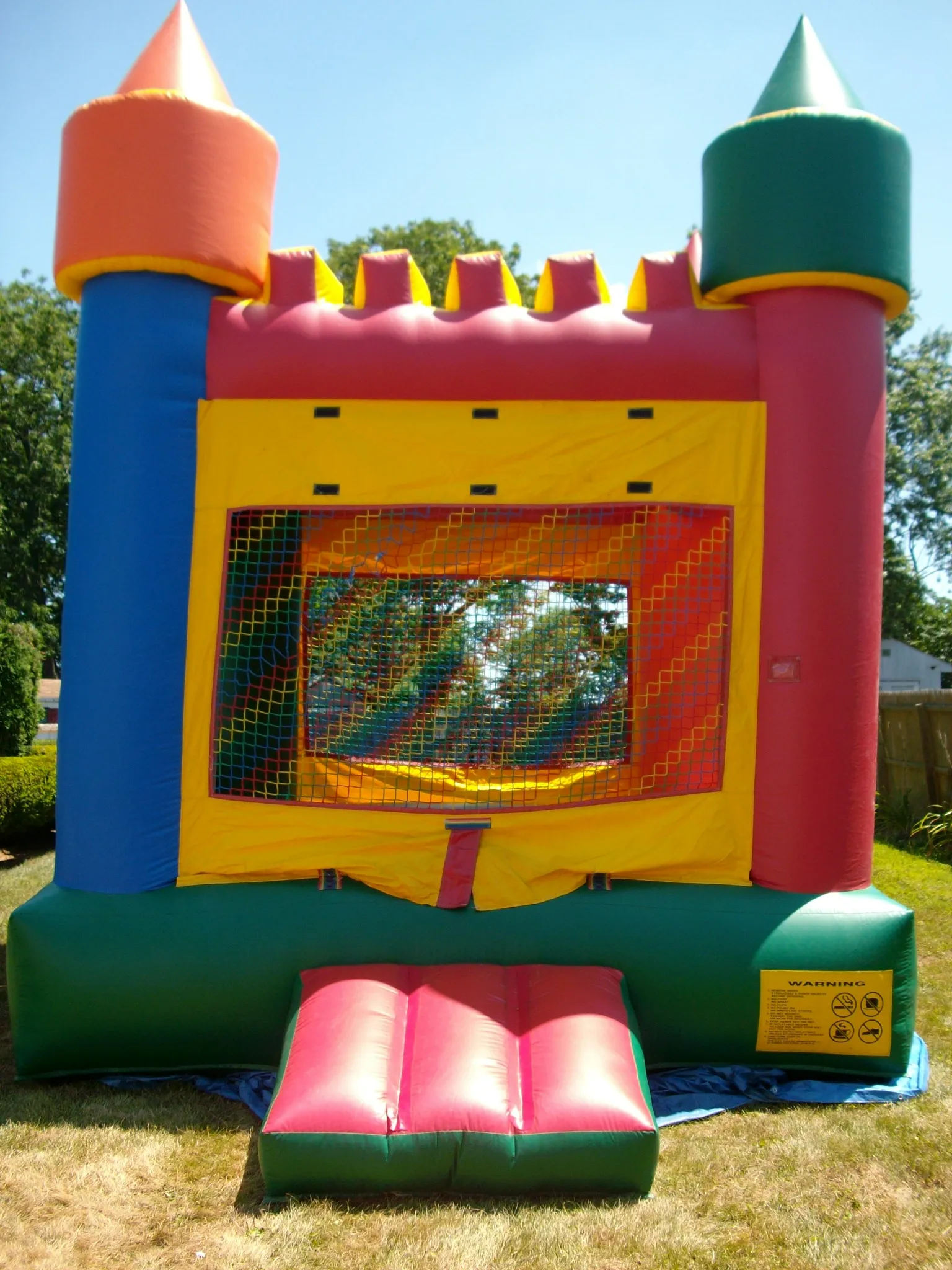 Birthday bounce house and concession package