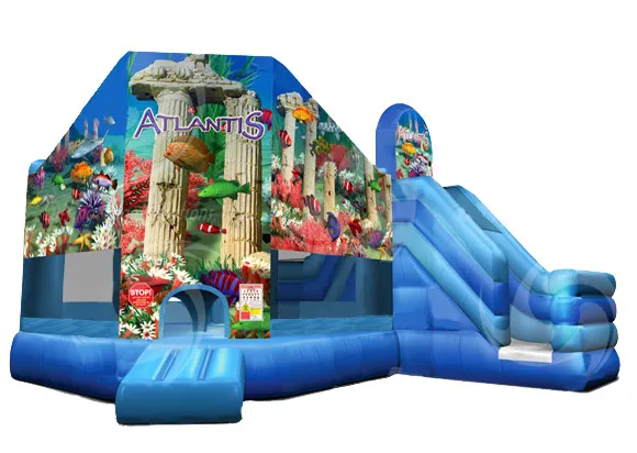 Atlantis bounce house combo rental for Philadelphia birthdays schools and family events