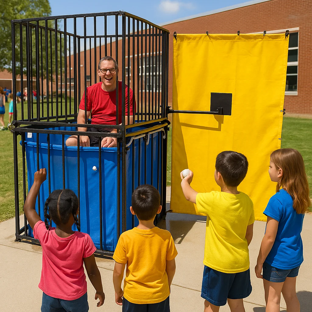 Dunk tank rentals for school field day