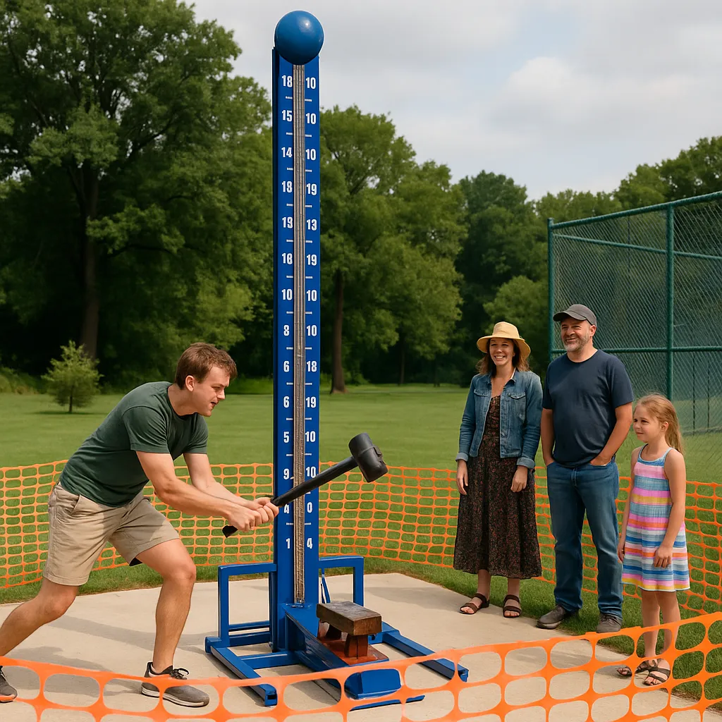 High Striker Carnival Game Rentals East Coast