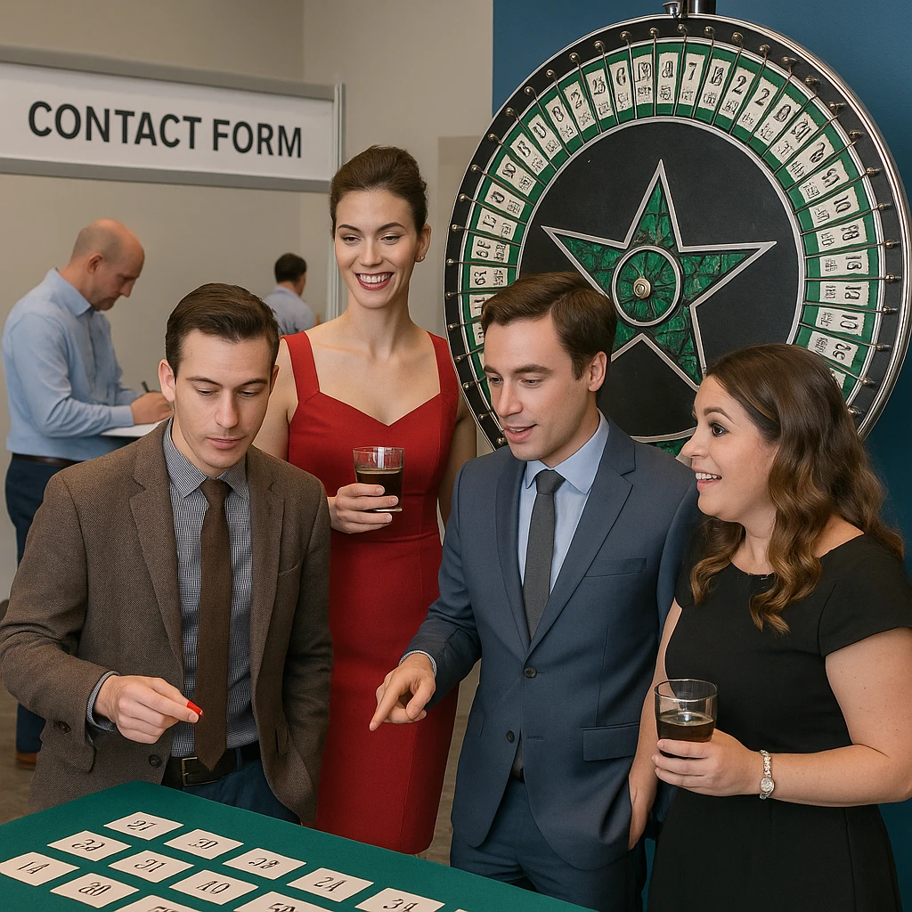 Money Wheel Rentals for Trade Shows