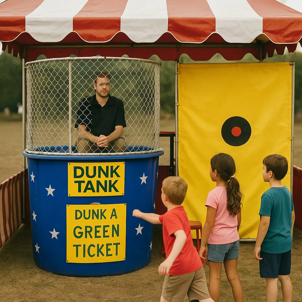 Classic can smash carnival game rentals target – Party Pros East Coast