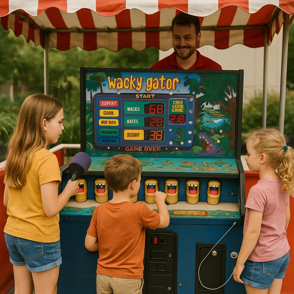 Family-friendly strike-zone baseball carnival game rentals cage – Party Pros East Coast