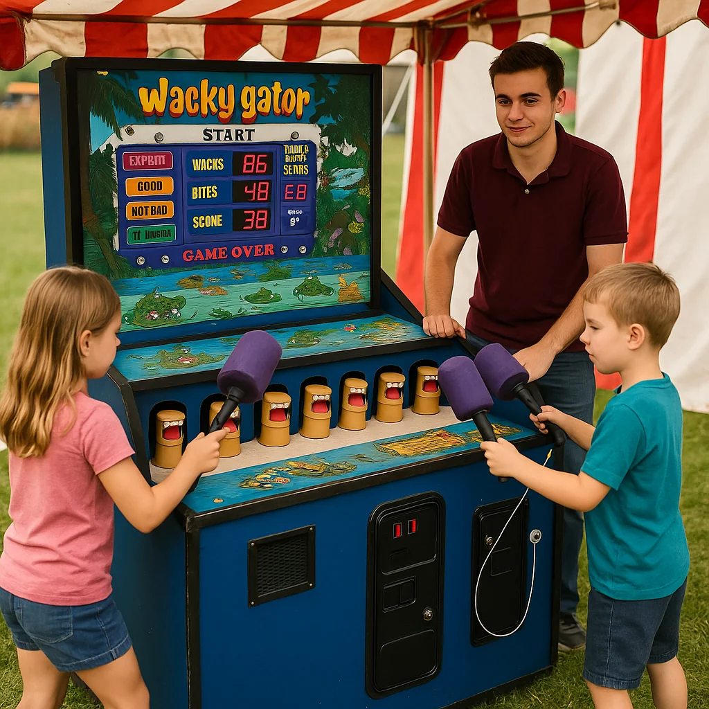 Interactive foam axe throw carnival game rentals target – Party Pros East Coast