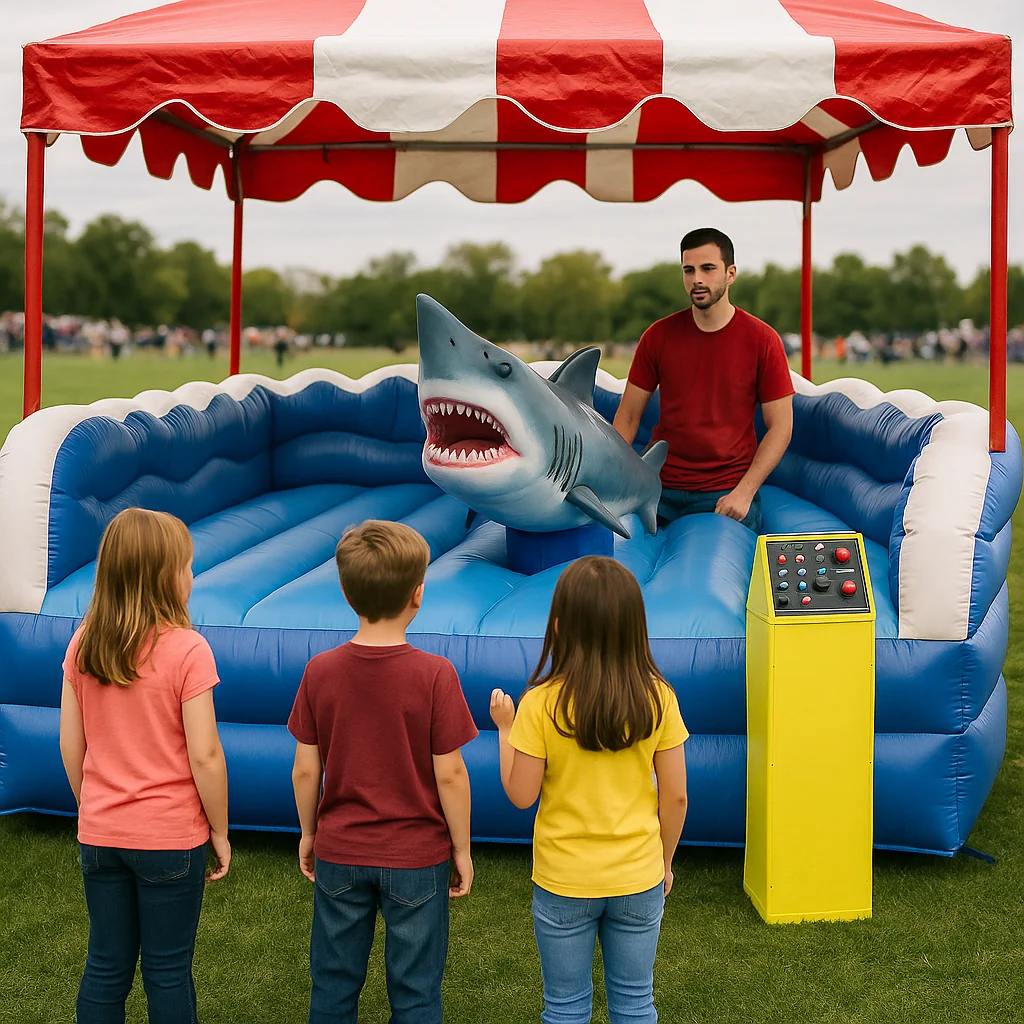 Colorful battle light arena carnival game rentals reaction challenge – Party Pros East Coast