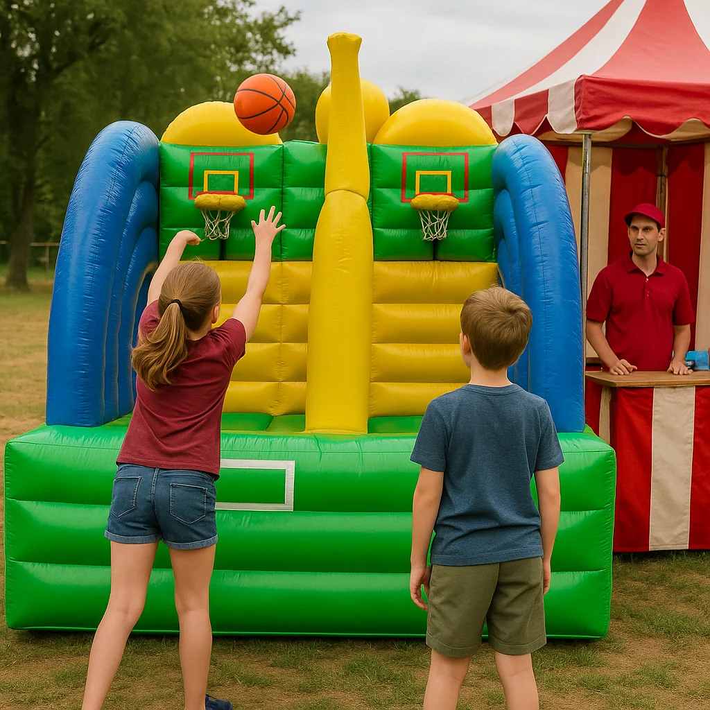 LED-lit ring a bottle carnival game rentals toss – Party Pros East Coast