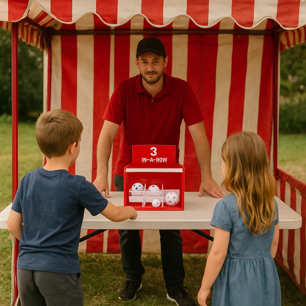 Inflatable foam party pit carnival game rentals setup – Party Pros East Coast