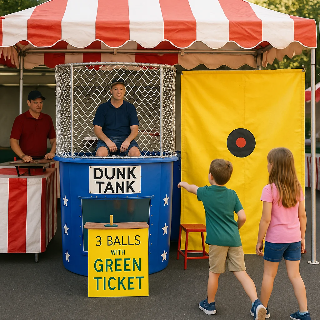 Interactive giant ring toss carnival game rentals target – Party Pros East Coast