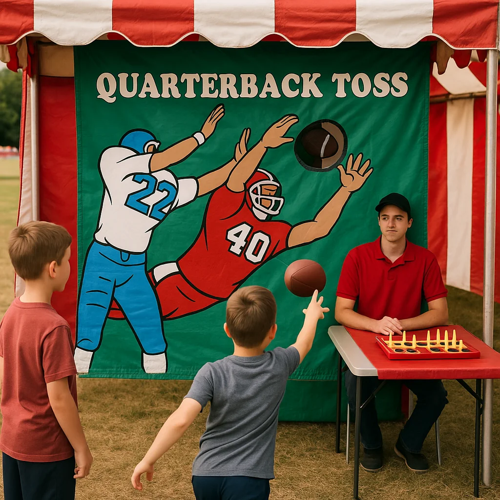 Classic inflatable darts carnival game rentals board – Party Pros East Coast