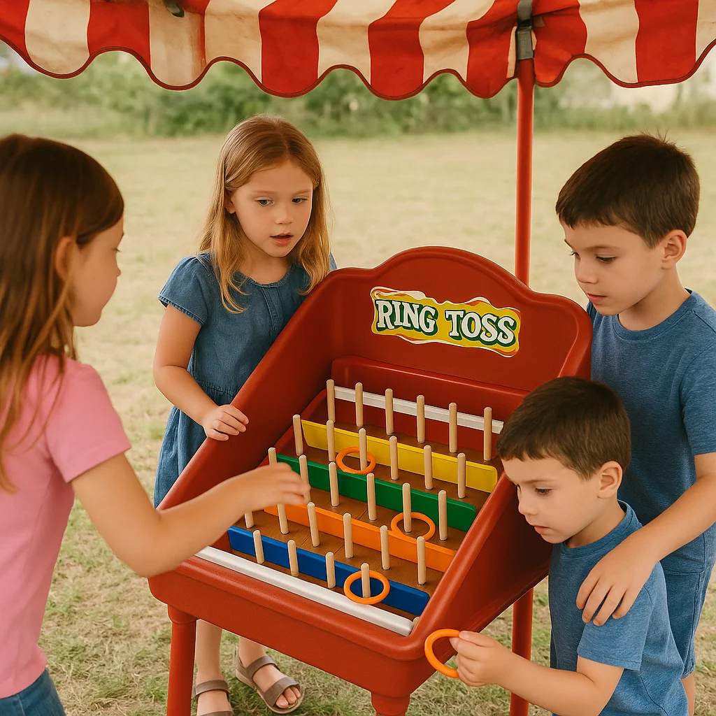 Classic balloon dart carnival game rentals setup – Party Pros East Coast