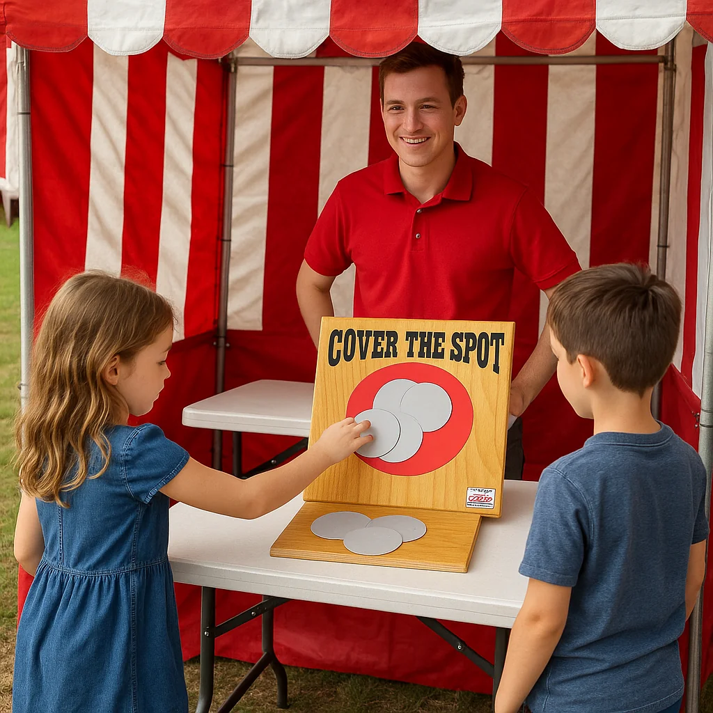 Inflatable foam axe throw carnival game rentals target – Party Pros East Coast