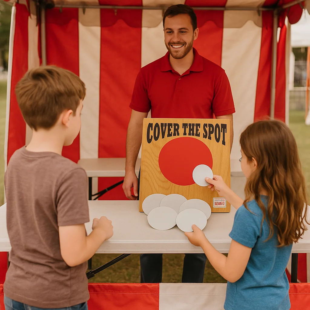Midway-style battle light arena carnival game rentals reaction challenge – Party Pros East Coast