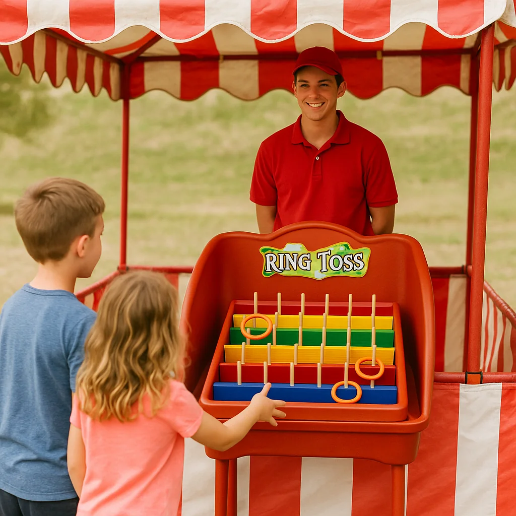 Crowd-pleasing duck pond scoop carnival game rentals setup – Party Pros East Coast