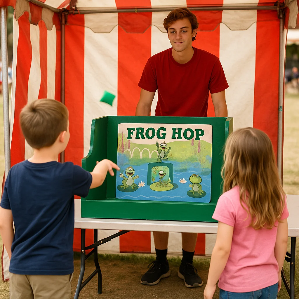 Classic snowball toss carnival game rentals winter theme – Party Pros East Coast