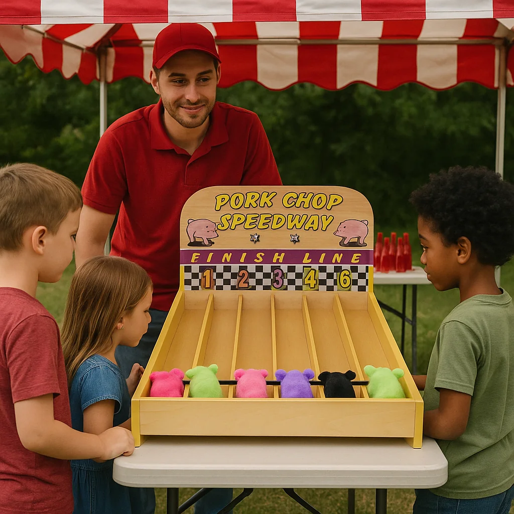 Family-friendly inflatable slide carnival game rentals attraction – Party Pros East Coast