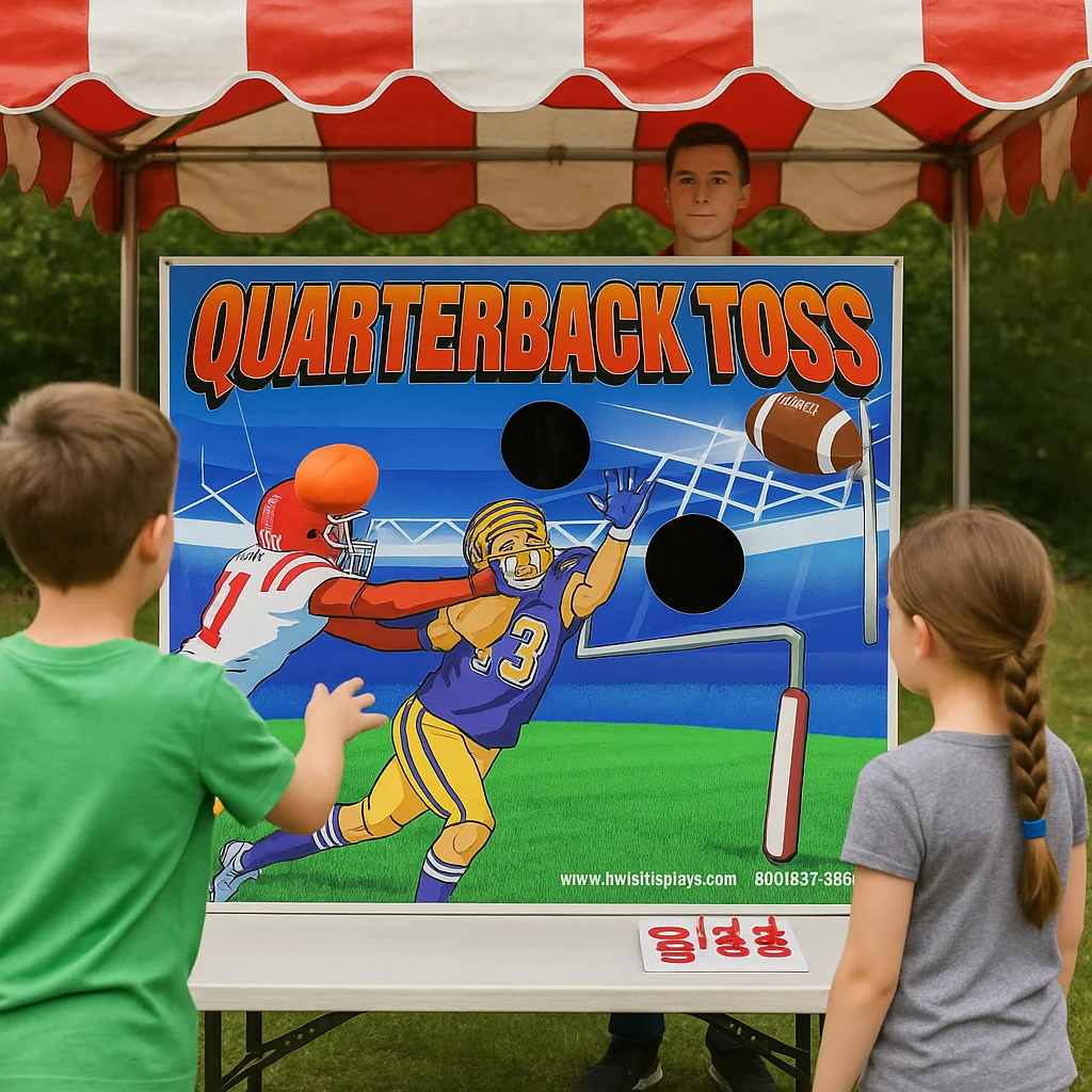 Inflatable sand art station carnival game rentals table – Party Pros East Coast