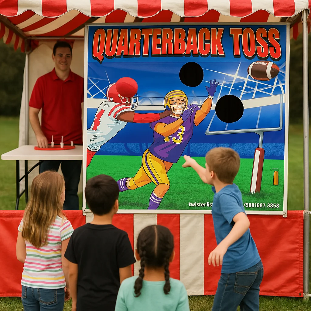 Interactive face paint bar carnival game rentals booth – Party Pros East Coast