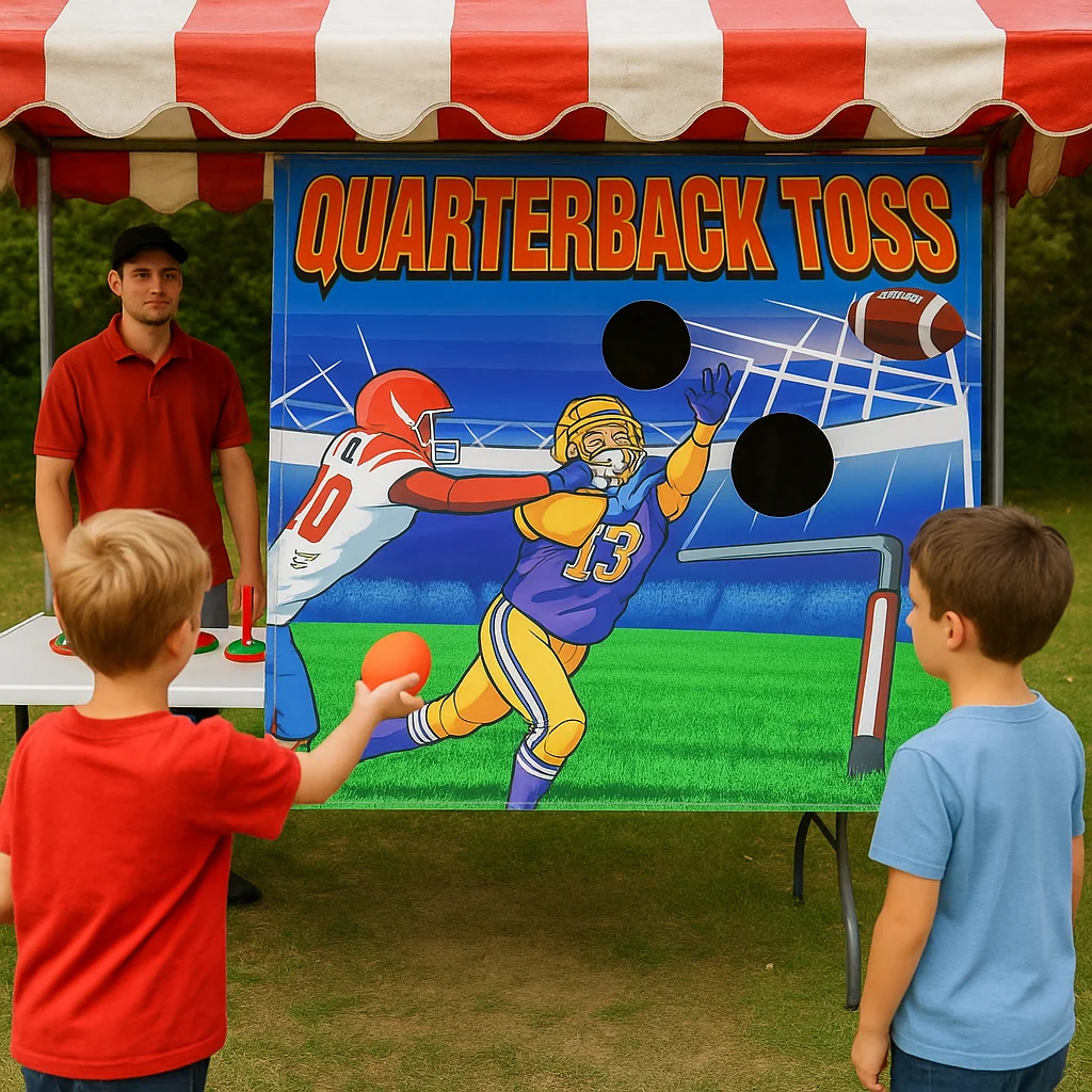 Portable popcorn stand carnival game rentals concession – Party Pros East Coast