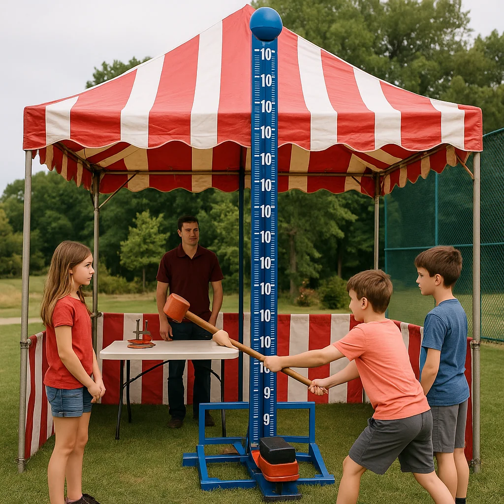 Portable inflatable archery carnival game rentals range – Party Pros East Coast