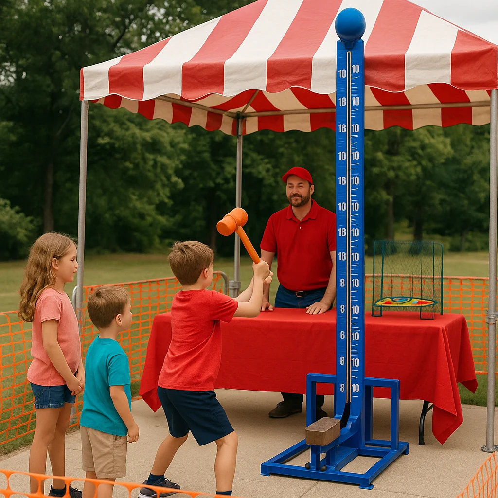 Family-friendly giant dice roll carnival game rentals challenge – Party Pros East Coast