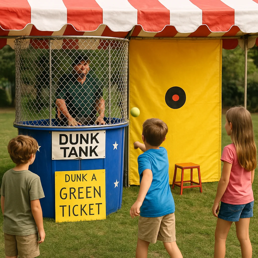 Family-friendly bean bag toss carnival game rentals lane – Party Pros East Coast