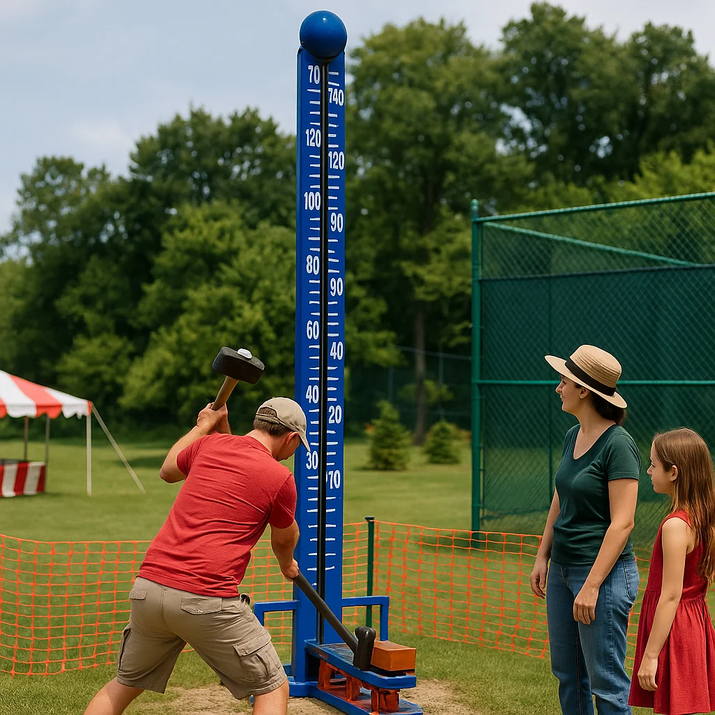 LED-lit basketball shoot carnival game rentals hoop – Party Pros East Coast