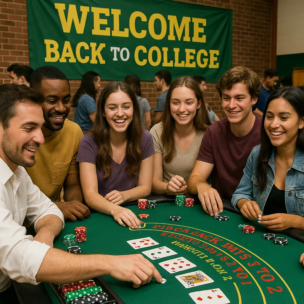 Blackjack Table Rentals in Elm, PA