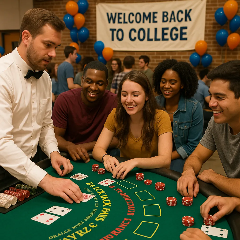 Blackjack Table Rentals in Ocean View, NJ