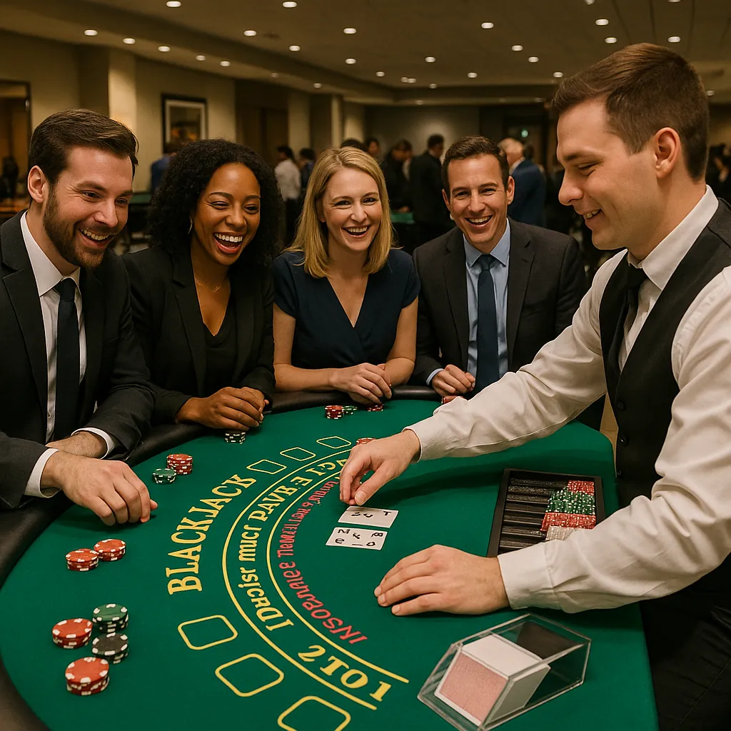 Blackjack Table Rentals in Avis, PA