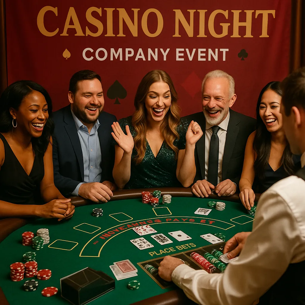 Blackjack Table Rentals in Galestown, MD