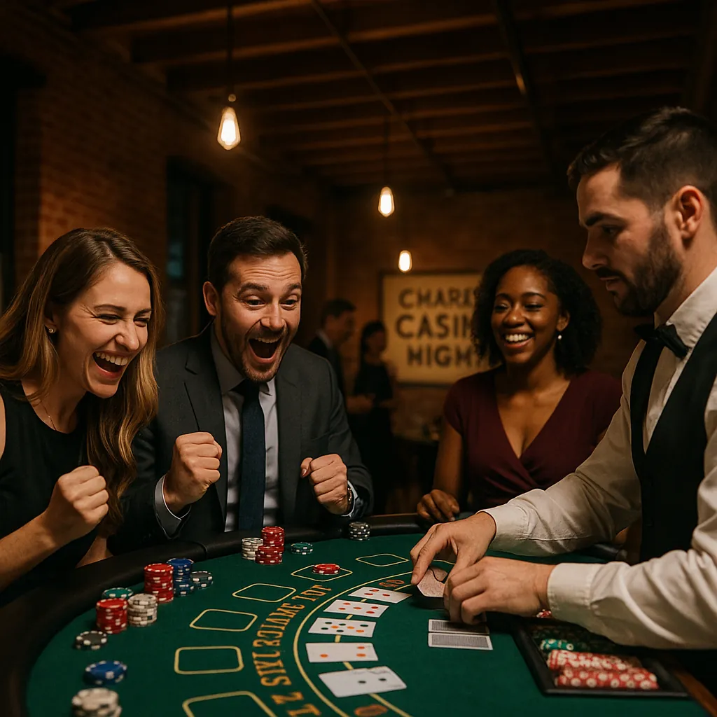 Blackjack Table Rentals in Scotrun, PA