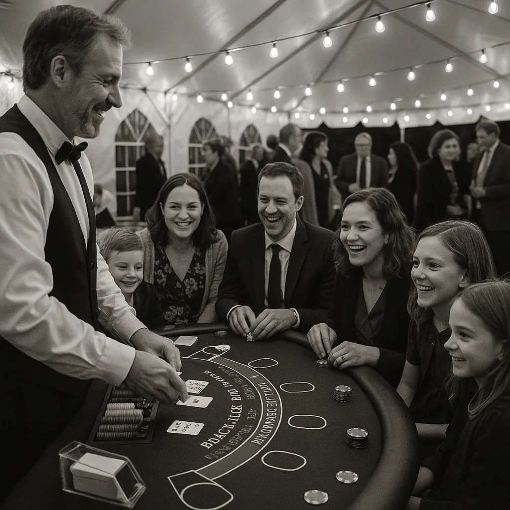 Blackjack Table Rentals in Pine Forge, PA
