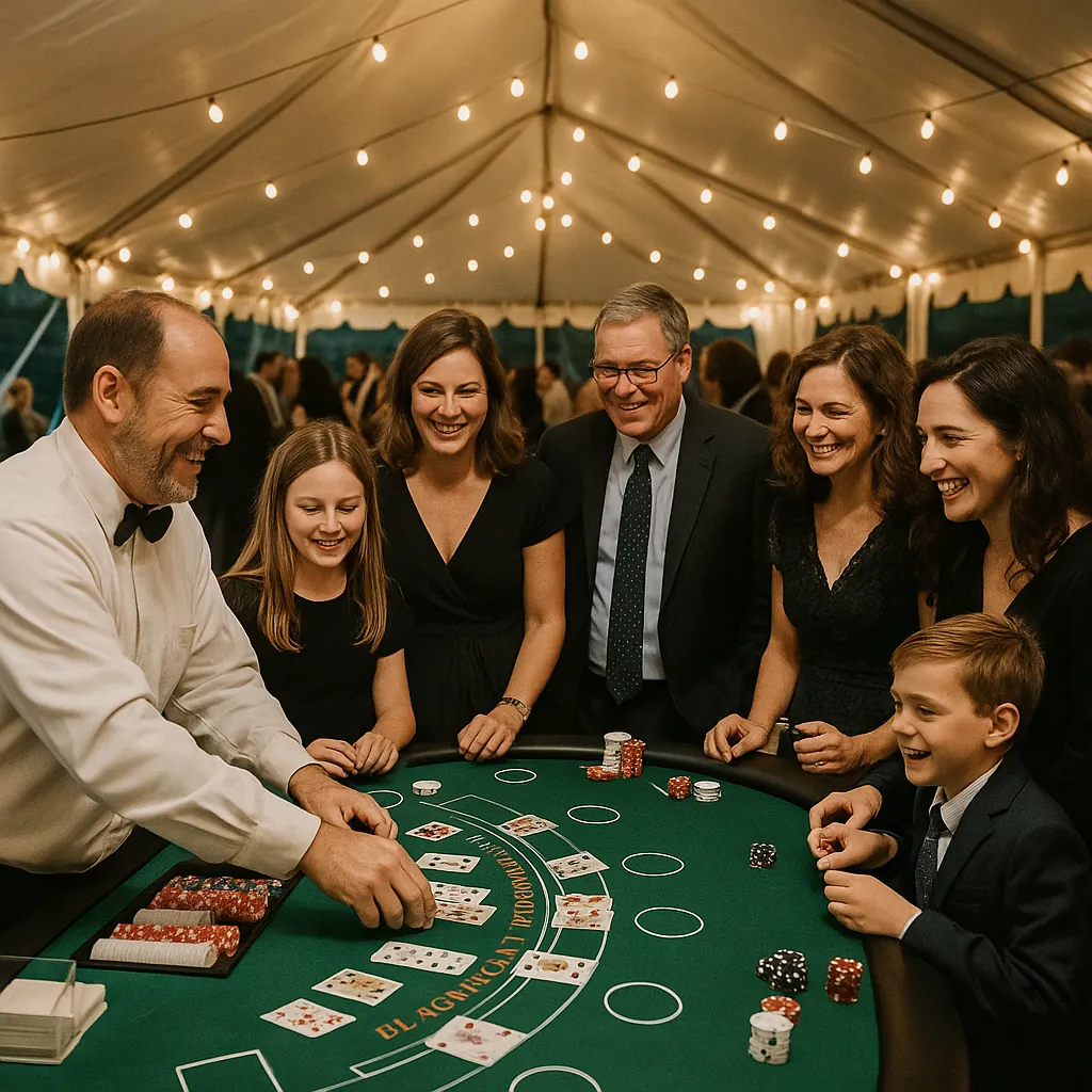 Blackjack Table Rentals in Fleming, PA