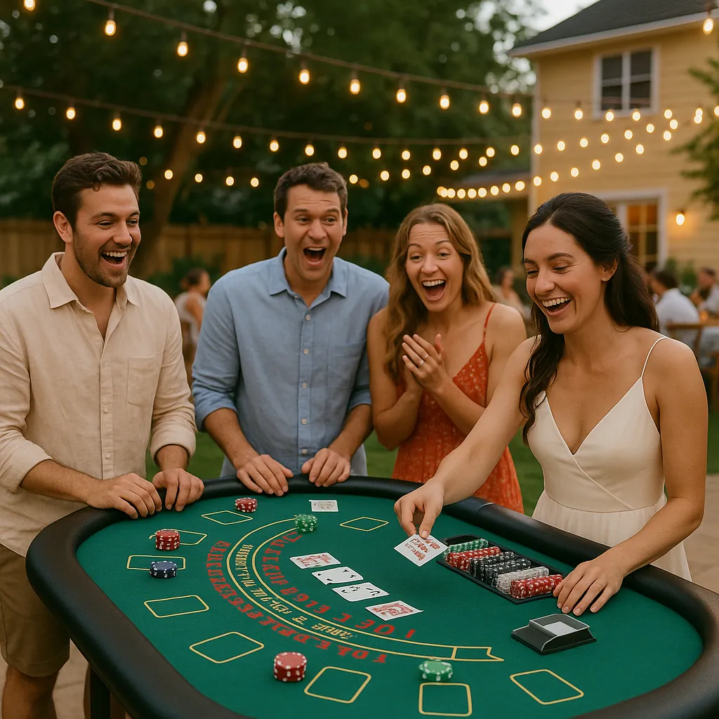 Blackjack Table Rentals in Strathmere, NJ
