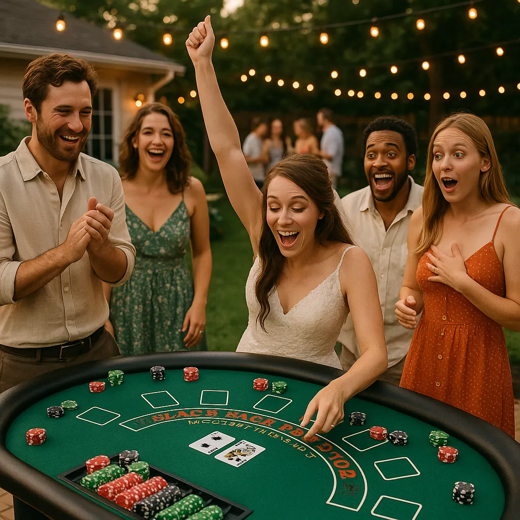 Blackjack Table Rentals in Manchester, MD