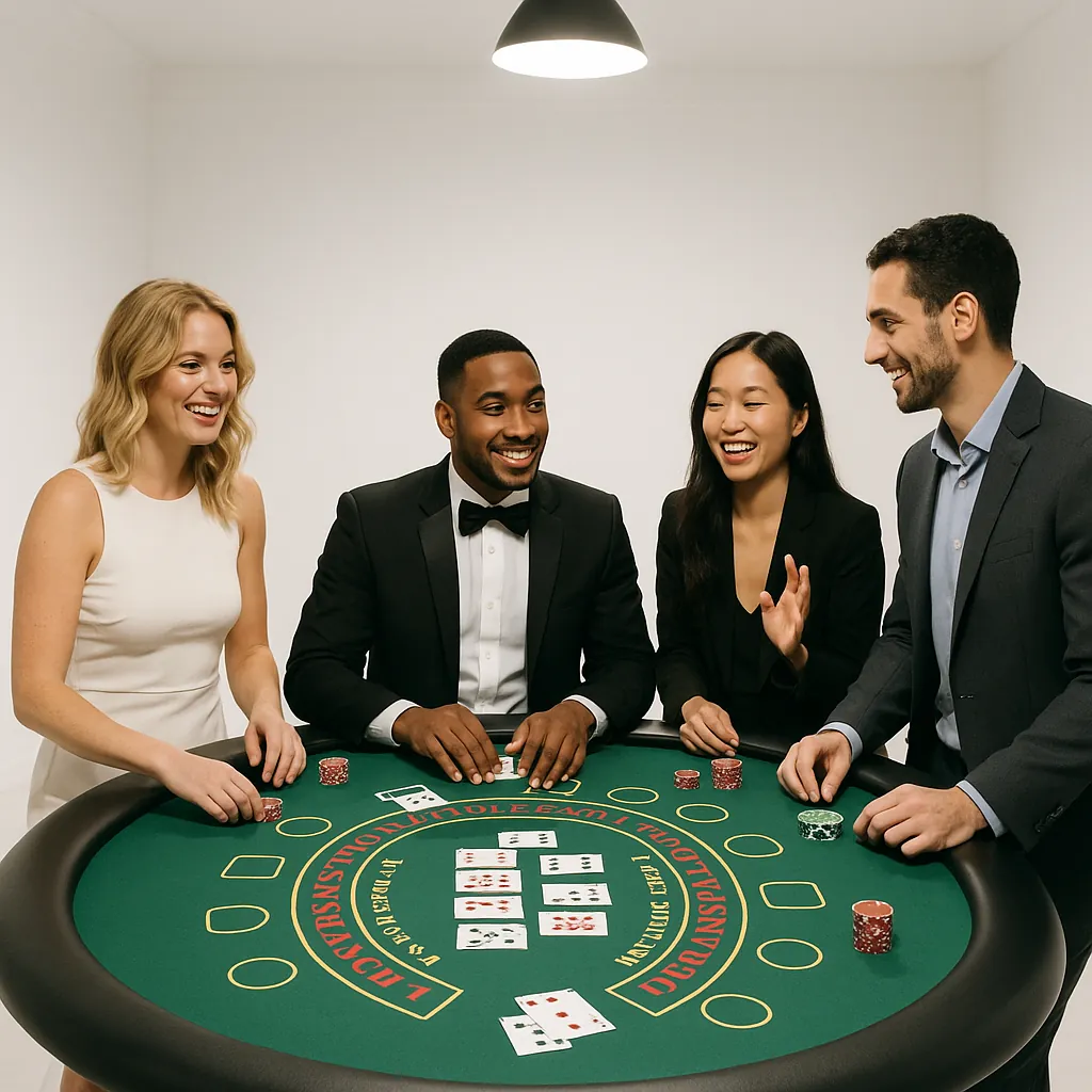Blackjack Table Rentals in Mcadoo, PA