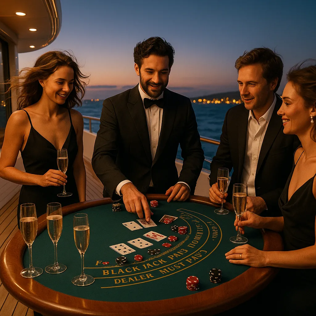 Blackjack Table Rentals in Rock Hall, MD