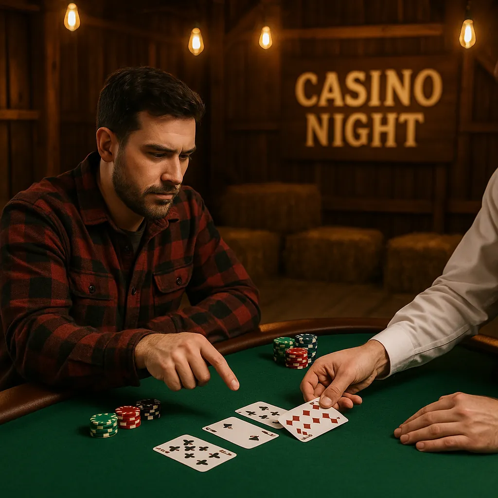 Blackjack Table Rentals in Wind Gap, PA