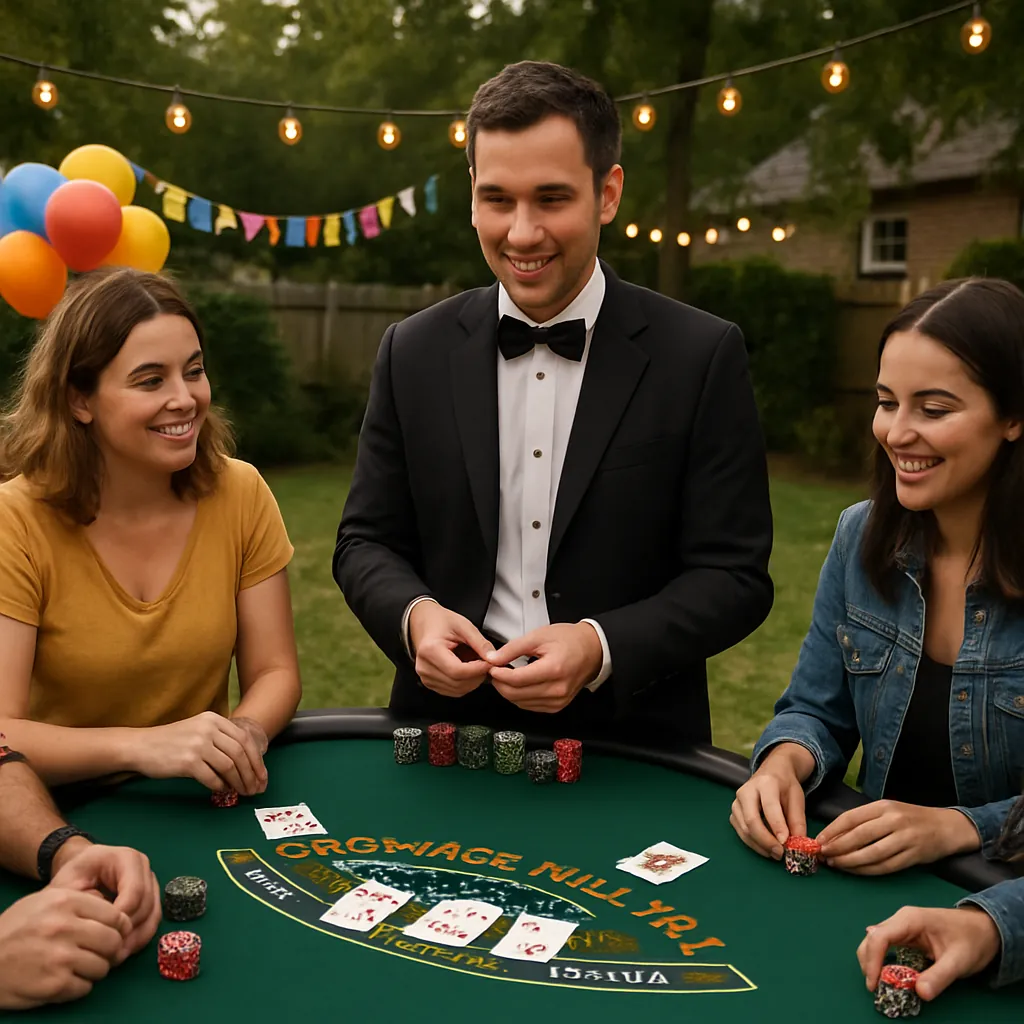Blackjack Table Rentals in Westminster, MD
