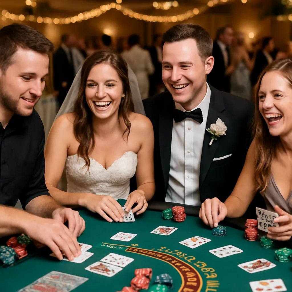 Blackjack Table Rentals in Milroy, PA