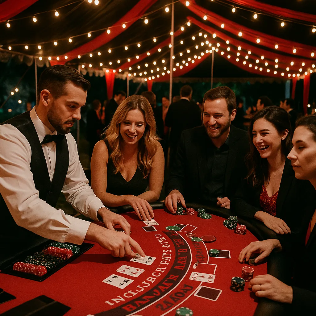 Blackjack Table Rentals in Silver Spring, PA