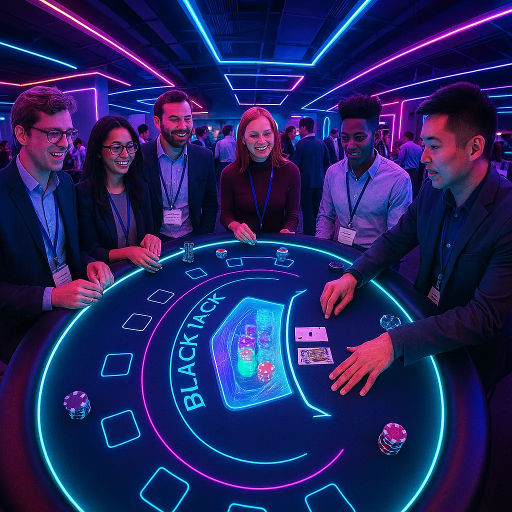 Blackjack Table Rentals in Slatedale, PA