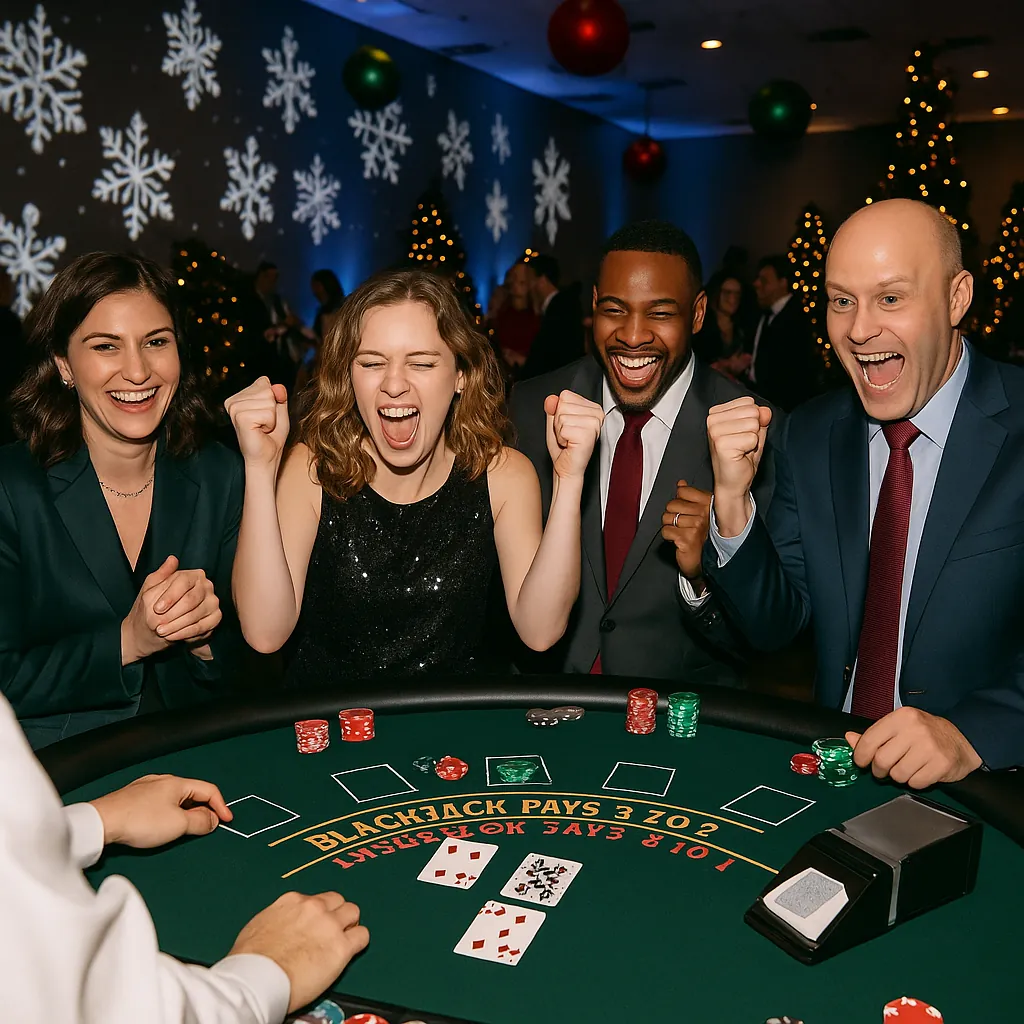 Blackjack Table Rentals in Numidia, PA