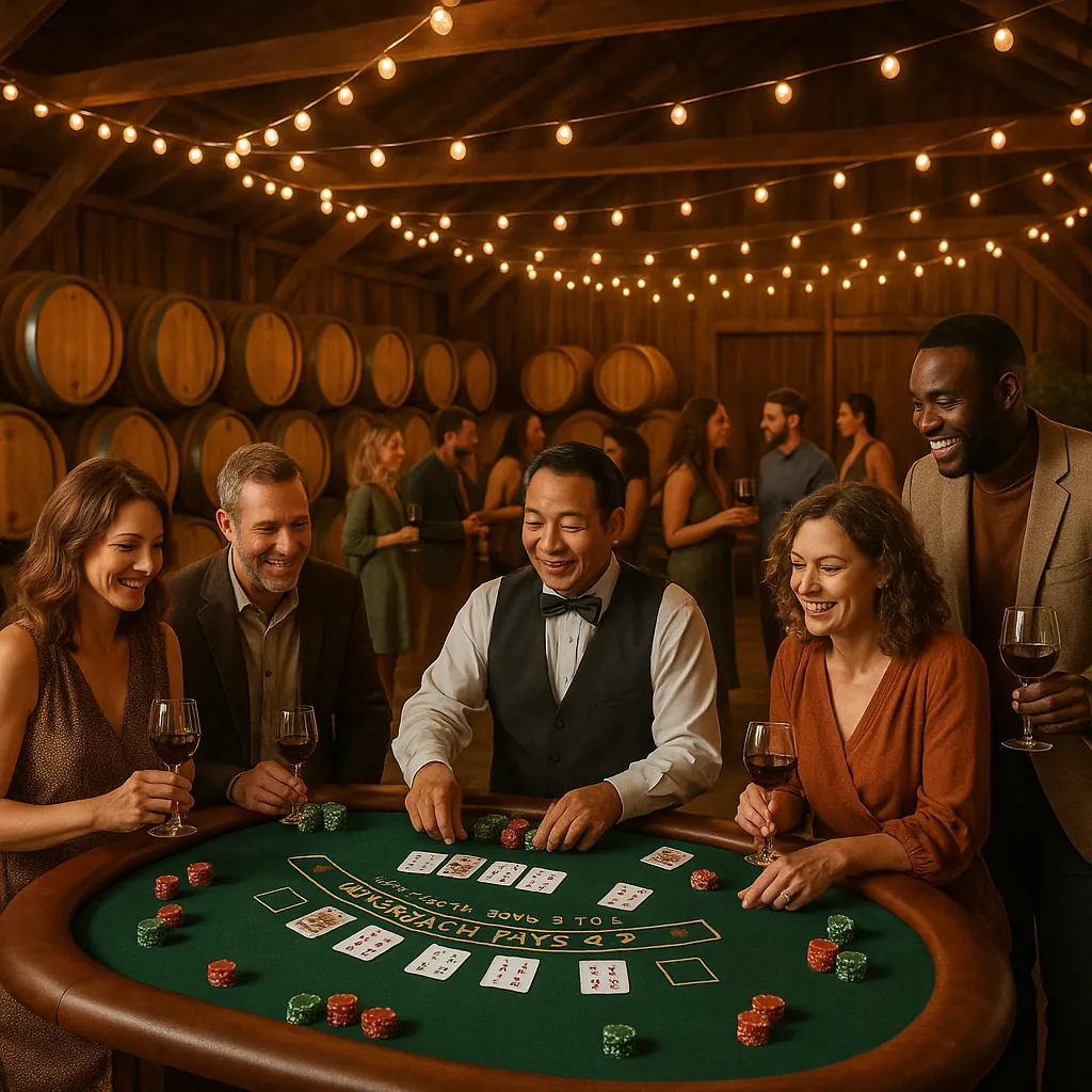 Blackjack Table Rentals in Tafton, PA