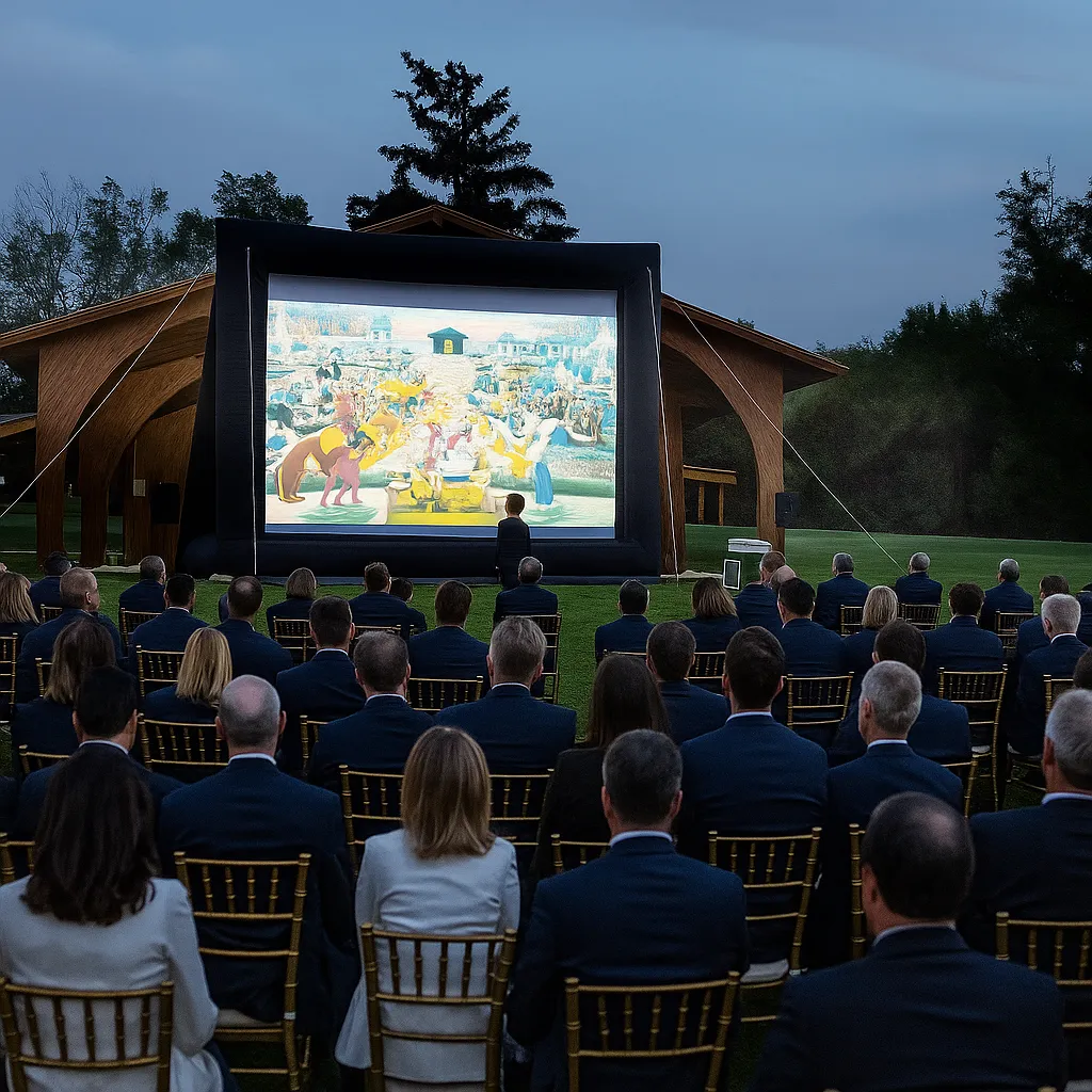 Corporate outdoor movie